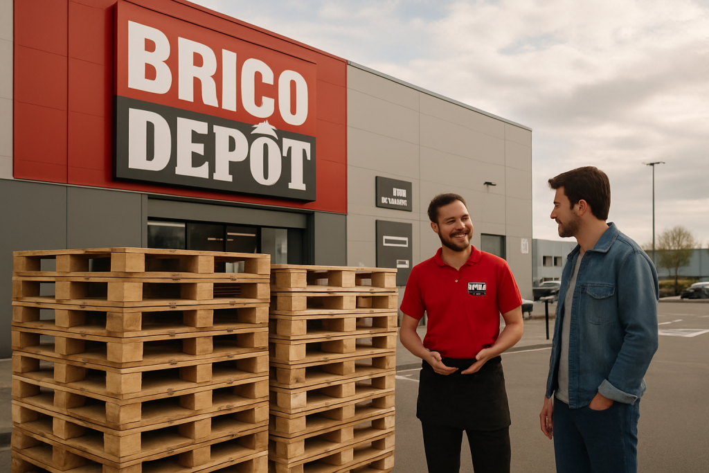 découvrez comment et où obtenir des palettes en bois gratuites chez brico dépôt en 2025, astuces et conseils pour en profiter facilement.