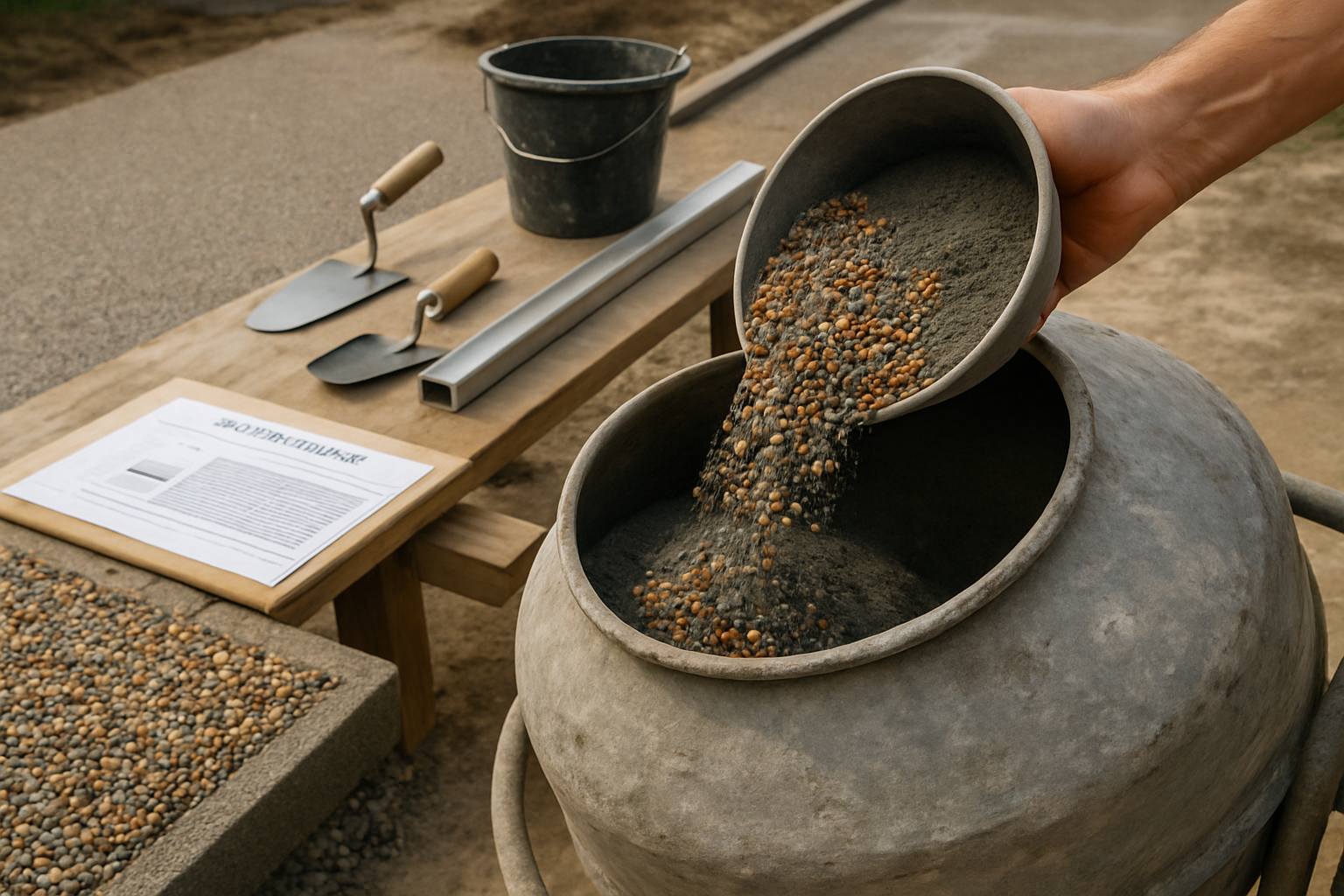 découvrez comment doser correctement le béton désactivé pour obtenir une composition idéale et garantir un résultat durable et esthétique.