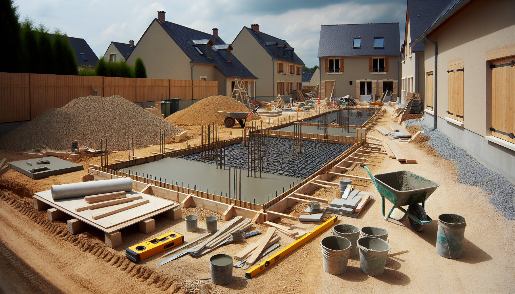 découvrez les étapes essentielles pour couler une dalle béton sur terre et éviter tout affaissement. guide complet pour une dalle solide et durable.