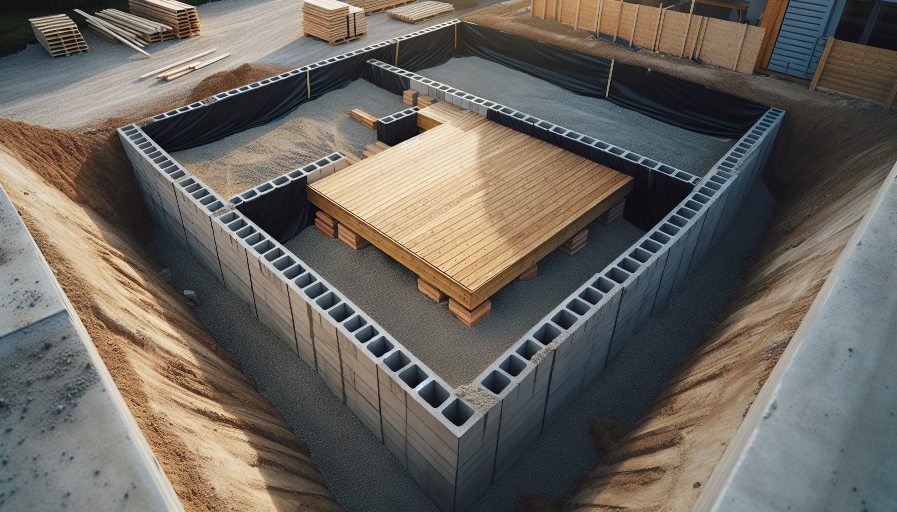 découvrez nos conseils pour construire une terrasse en bois sur parpaings sans risque de pompage ni de lames instables, garantissant une structure solide et durable.