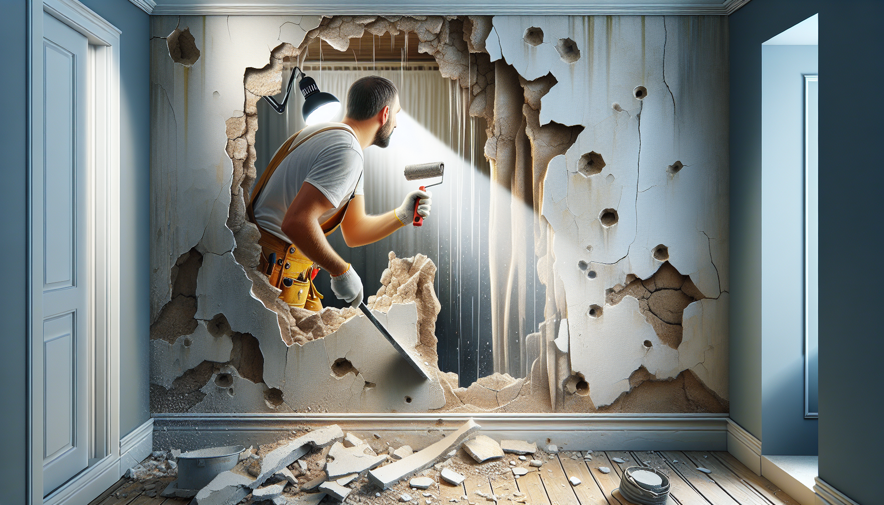 apprenez à enduire un mur abîmé facilement et rapidement pour rattraper trous, fissures et reliefs sans y passer des jours. guide pratique pour une rénovation efficace.