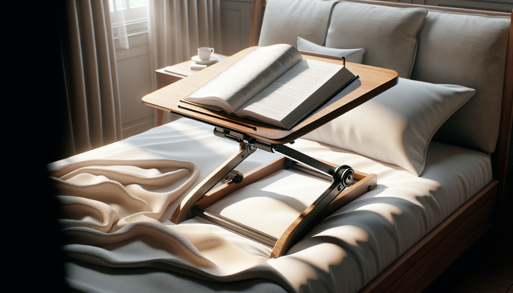 découvrez notre guide pour choisir la meilleure table de lecture au lit et lire confortablement sans fatigue ni douleurs au cou.